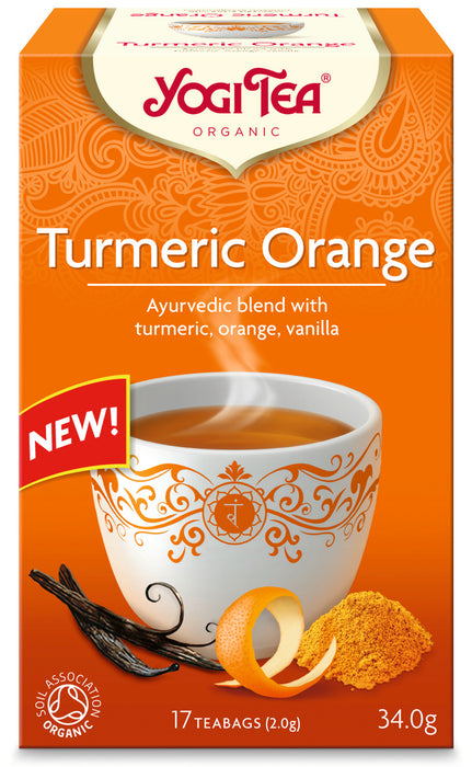 Yogi Turmeric Orange Tea 17 Bags