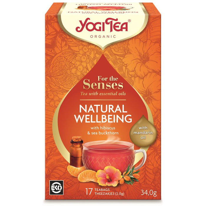 Yogi Senses Natural Wellbeing Tea 17 Bags