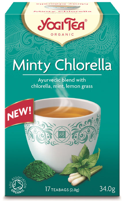 Yogi Minty Chlorella Tea 17 Bags