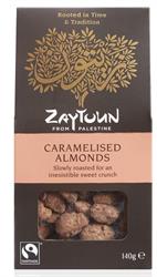 Zaytoun Fairtrade Caramelised Almonds 140g