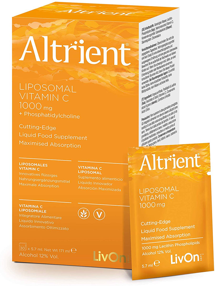 Altrient C Liposomal Vitamin C - High-Absorption Supplement  Quickvit