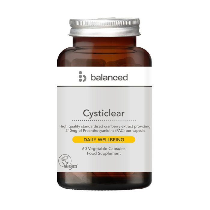 Balanced Cysticlear Cranberry Extract 30 Capsules