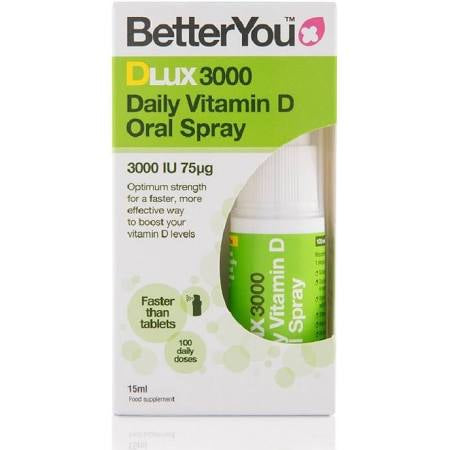 BetterYou DLux3000 Daily Vitamin D Oral Spray 15ml