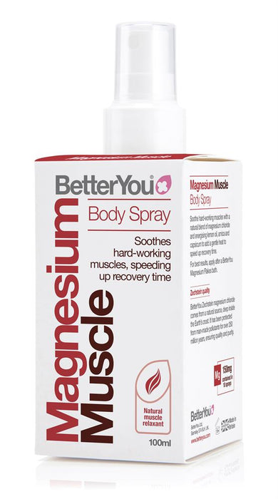 BetterYou Magnesium Muscle Body Spray 100ml