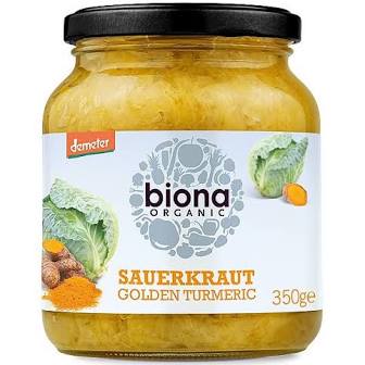 Biona Organic Golden Turmeric Sauerkraut 350g