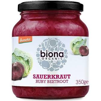 Biona Organic Ruby Sauerkraut 350g