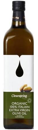 Clearspring Organic Italian Extra Virgin Olive Oil 1L