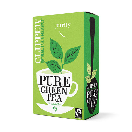 Clipper Fairtrade Pure Green Tea 20 bags