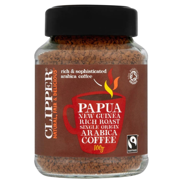 Clipper Papua New Guinea Instant Coffee 100g