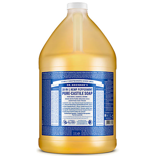 Dr Bronner Peppermint Castile Soap 3790ml