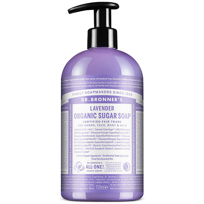 Dr Bronner Shikakai Lavender Hand Soap 708ml