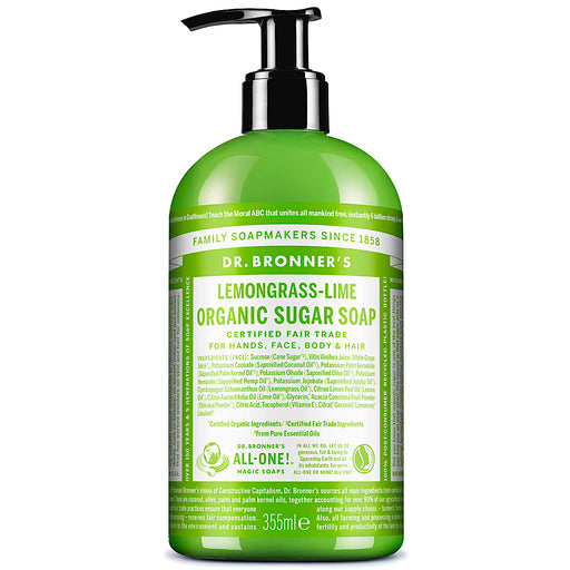 Dr Bronner Shikakai Lemongrass Hand Soap 355ml