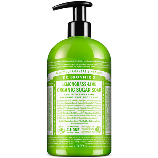 Dr Bronner Shikakai Lemongrass Hand Soap 708ml
