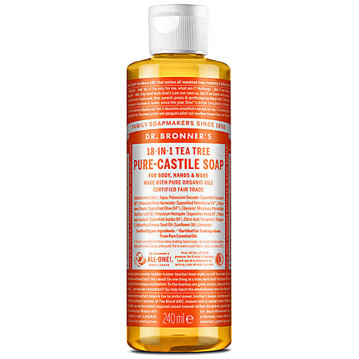 Dr Bronner Tea Tree Castile Soap 237ml