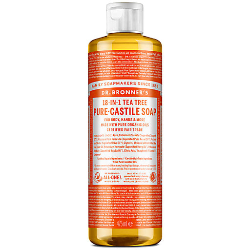 Dr Bronner Tea Tree Castile Soap 473ml
