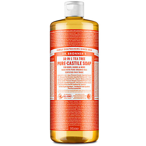 Dr Bronner Tea Tree Castile Soap 946ml