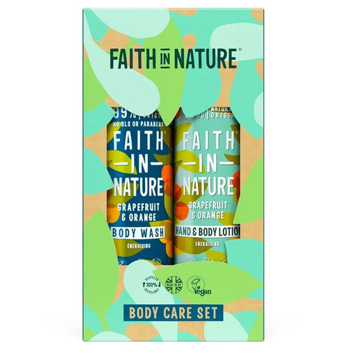 Faith In Nature Body Care Gift Set - Grapefruit & Orange