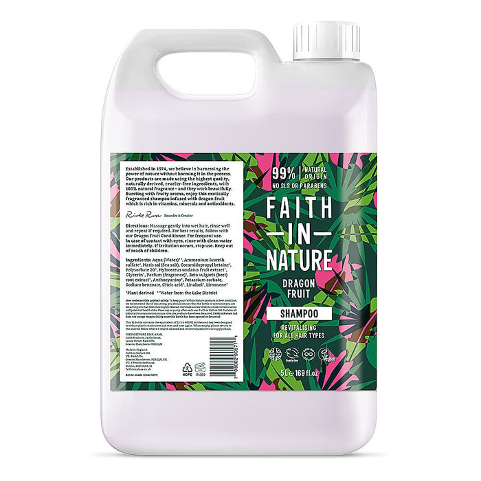 Faith In Nature Dragon Fruit Shampoo 5L