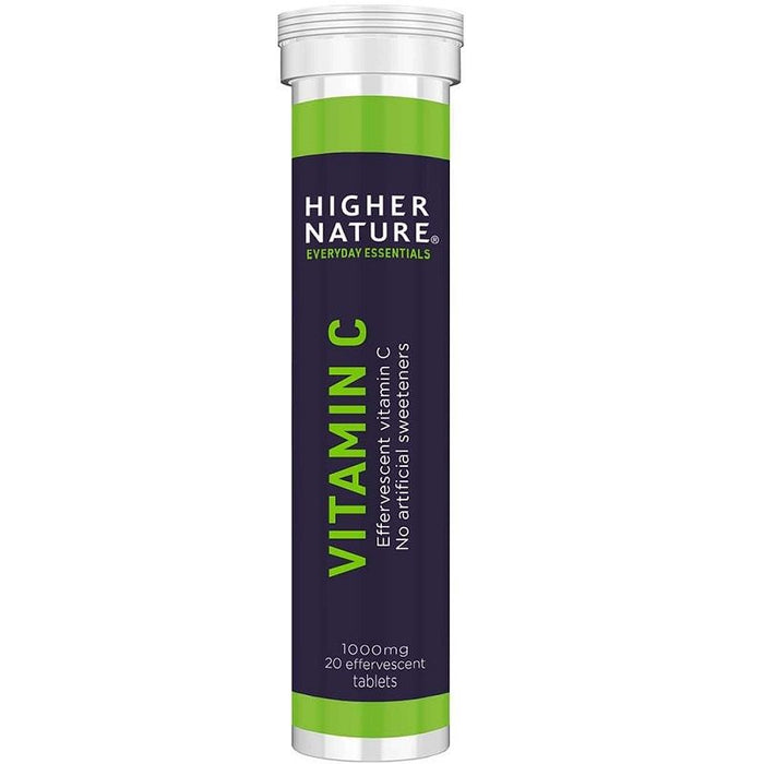 Higher Nature Fizzy C Effervescent 20 Tablets