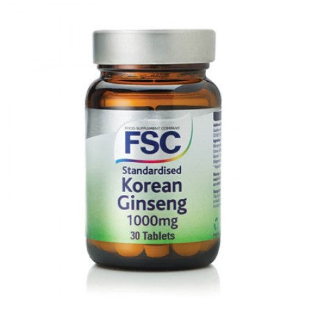 FSC Korean Ginseng 1000mg 30 tabs