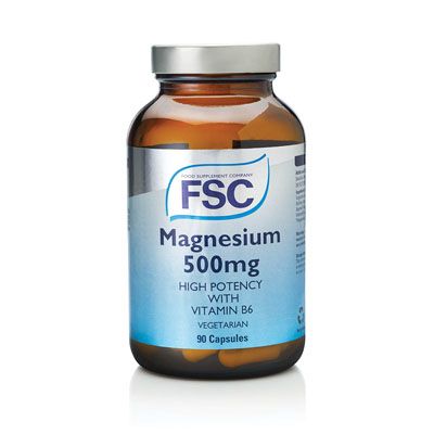 FSC Magnesium 500mg with Vitamin B6 90 Vcaps
