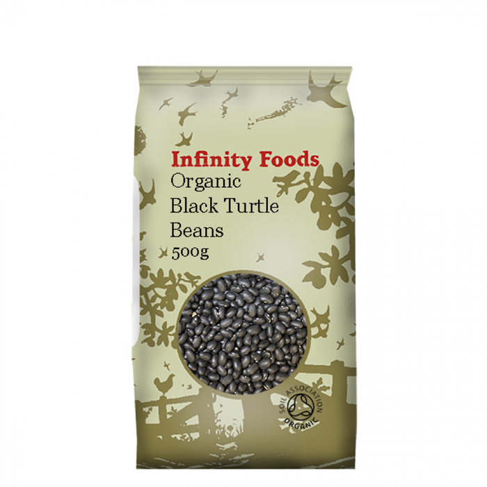 Infinity Foods Organic Black Turtle Beans 500g