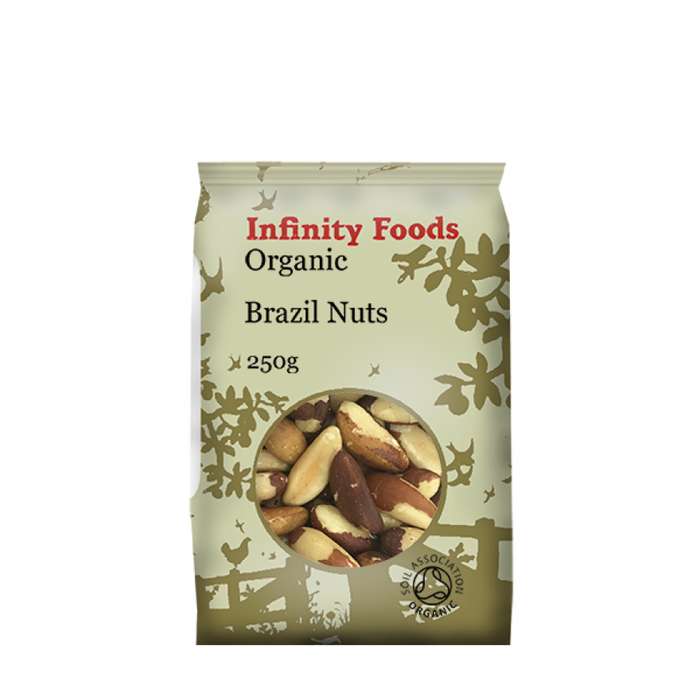 Infinity Foods Organic Brazil Nuts 250g