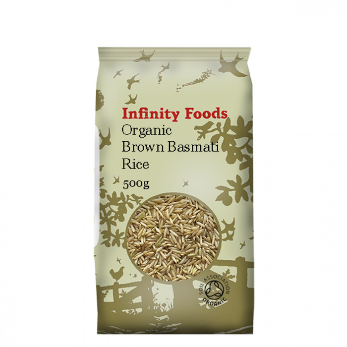 Infinity Foods Organic Brown Basmati 500g