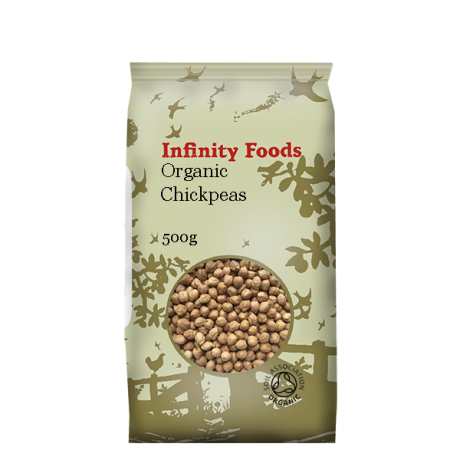 Infinity Foods Organic Chickpeas 500g