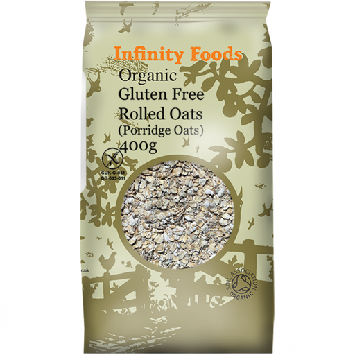 Infinity Foods Organic Gluten-free Porridge Oats 400g