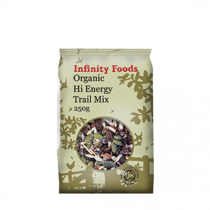 Infinity Foods Organic Hi Energy Trail Mix 250g