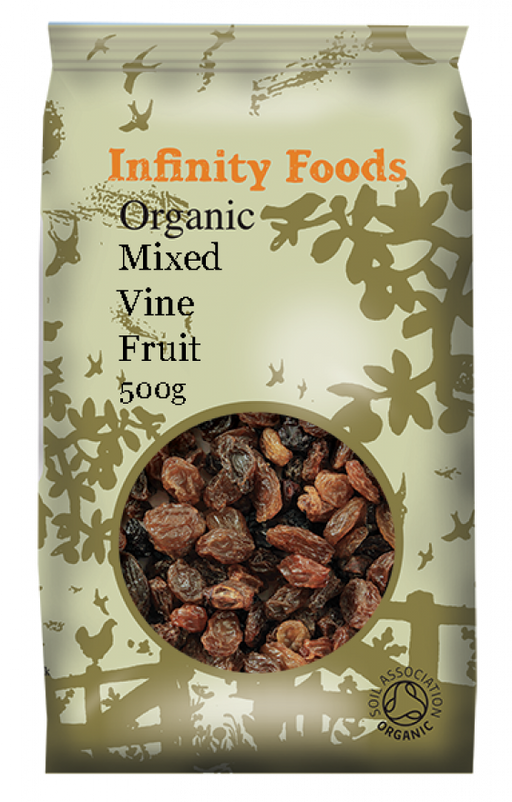 Infinity Foods Organic Mixed Vine Fruit 500g