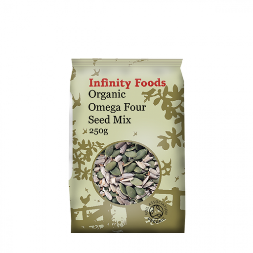 Infinity Foods Organic Omega Four Seed Mix 250g