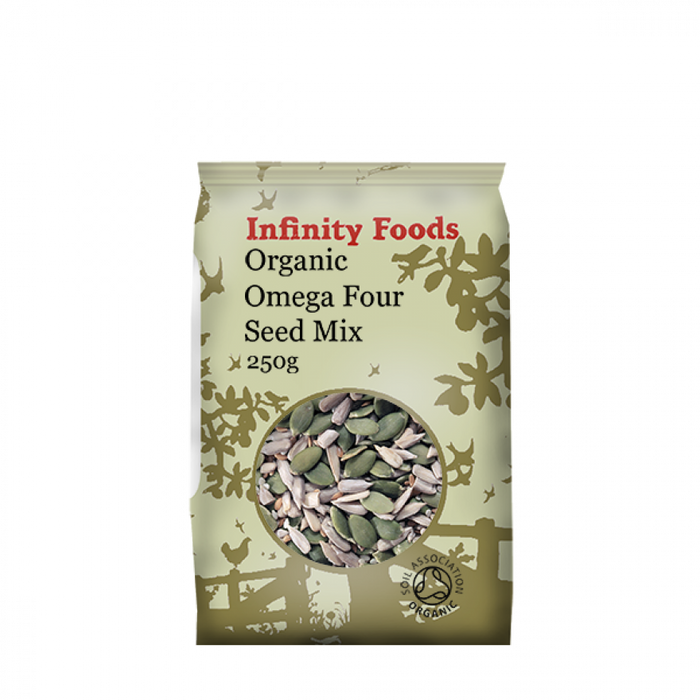 Infinity Foods Organic Omega Four Seed Mix 250g