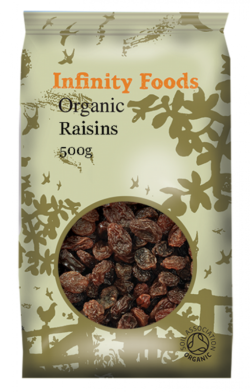 Infinity Foods Organic Raisins 500g