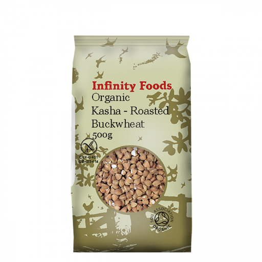 Infinity Foods Organic Kasha - Roasted Buckwheat 500g