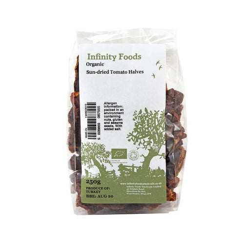 Infinity Foods Organic Sun-dried Tomato Halves 250g
