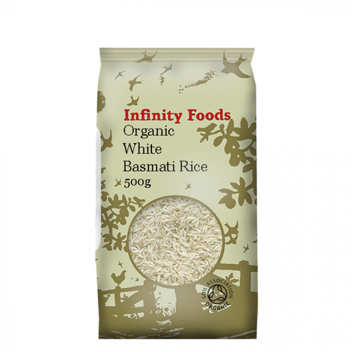 Infinity Foods Organic White Basmati 500g