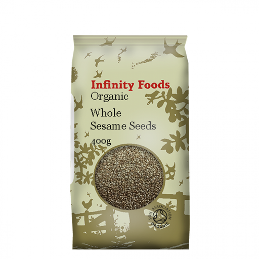 Infinity Foods Organic Whole Sesame Seeds 400g