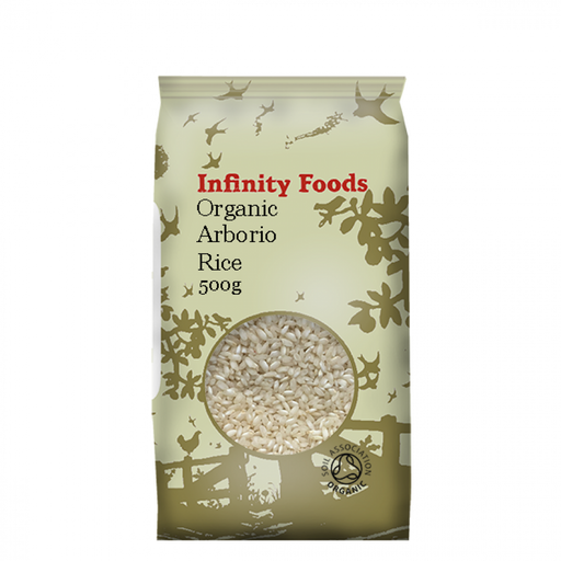 Infinity Foods Organic White Arborio Rice 500g