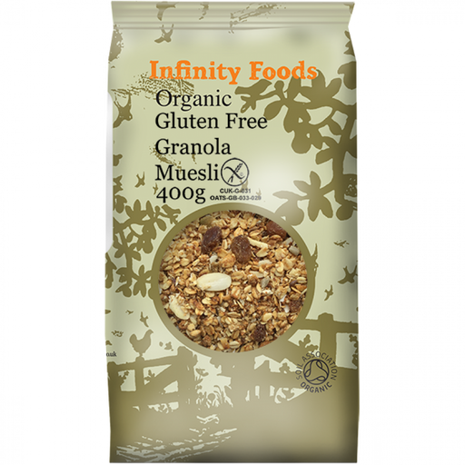 Infinity Foods Organic Gluten-free Granola Muesli 400g