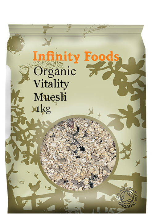 Infinity Foods Organic Vitality Muesli 1KG