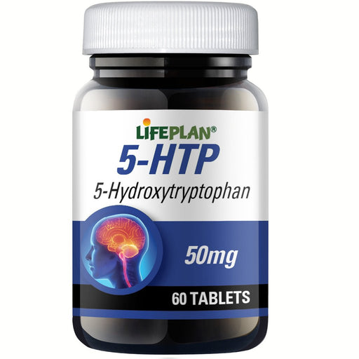 Lifeplan 5HTP 50mg 60 tablets
