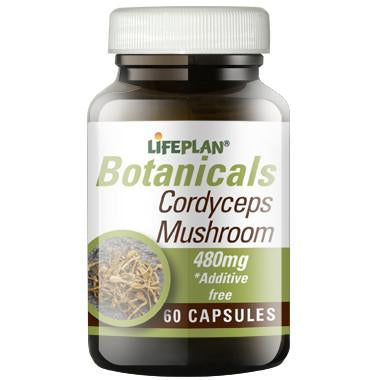 Lifeplan Cordyceps Mushroom 480mg 60 caps