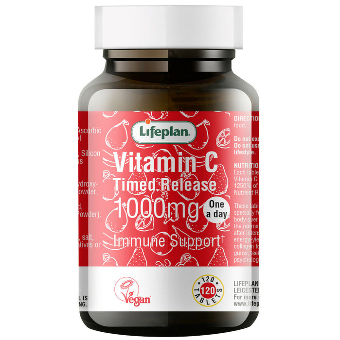 Lifeplan Vitamin C (Time Release) 1000mg 120 tabs