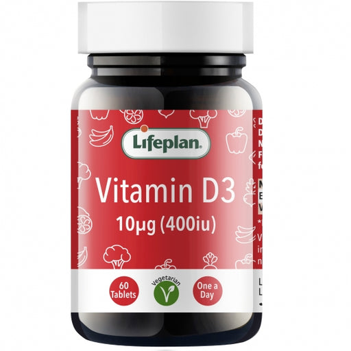 Lifeplan Vitamin D3 400iu 60 tabs