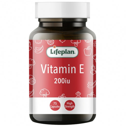 Lifeplan Vitamin E 200iu 75 caps