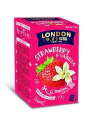 London Fruit & Herb Strawberry & Vanilla Fool 20 Teabags