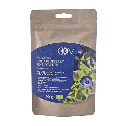 Loov Organic Freeze-Dried Wild Blueberry Powder 90g