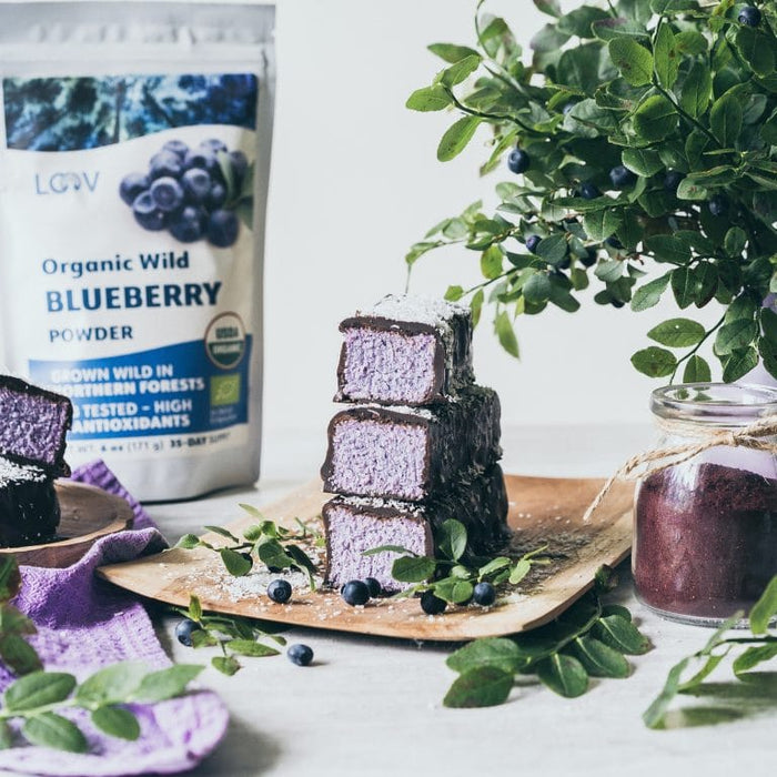 Loov Organic Freeze-Dried Wild Blueberry Powder 90g